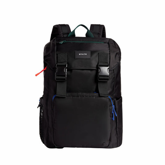 Grove Rucksack Nylon Black | State Bags Popular