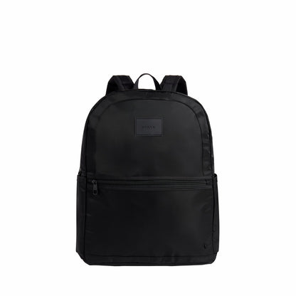 Evans Double Pocket Large Backpack Nylon Black | State Bags Best Seller