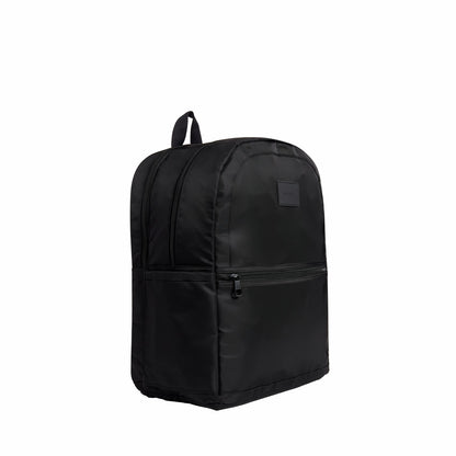 Evans Double Pocket Large Backpack Nylon Black | State Bags Best Seller