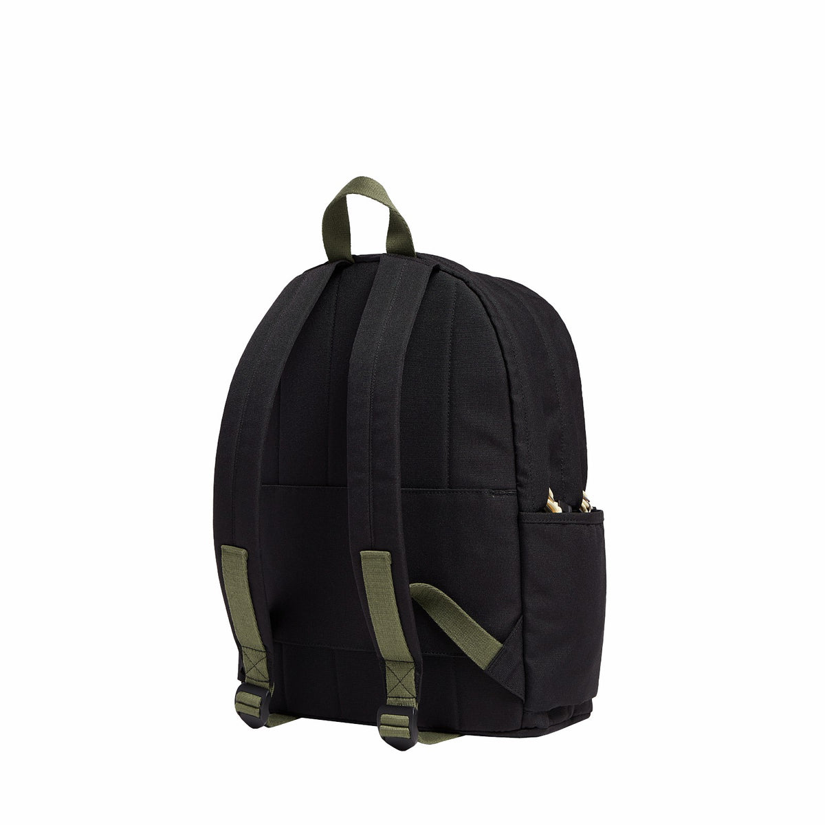Kane Double Pocket Large Polyester Canvas Black | State Bags Featured