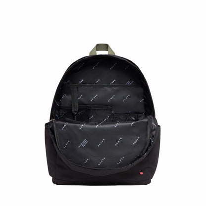 Kane Double Pocket Large Polyester Canvas Black | State Bags Featured