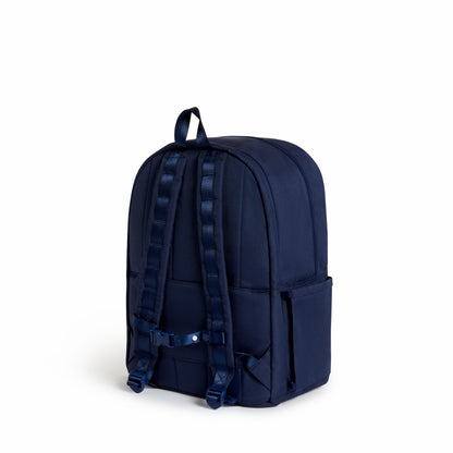 Reed Backpack Recycled Polycanvas Midnight Blue | State Bags Smart Buy