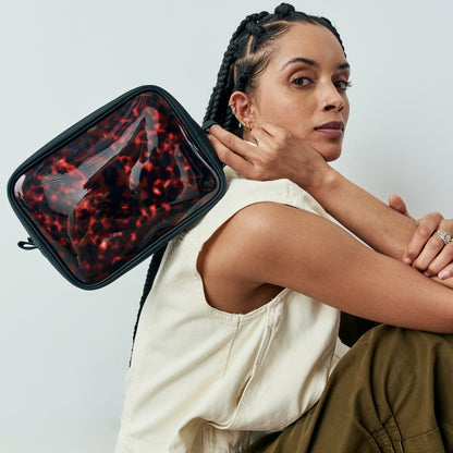 Travel Pouch Set Tortoise | State Bags New