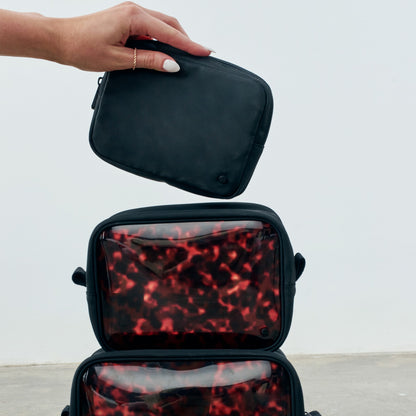Travel Pouch Set Tortoise | State Bags New
