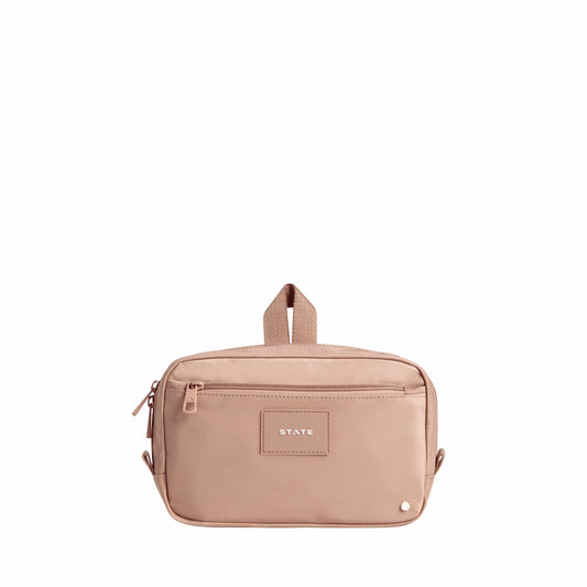Hart Dopp Kit Nylon Latte | State Bags Smart Buy