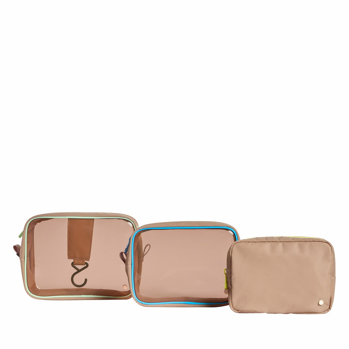 Travel Pouch Set TPU Latte | State Bags Value