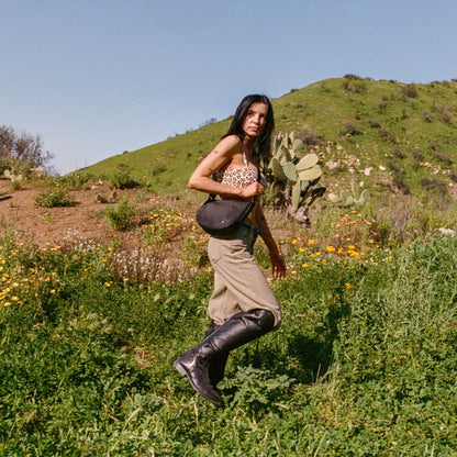 Luna Mini Crossbody Recycled Nylon Black | State Bags Value