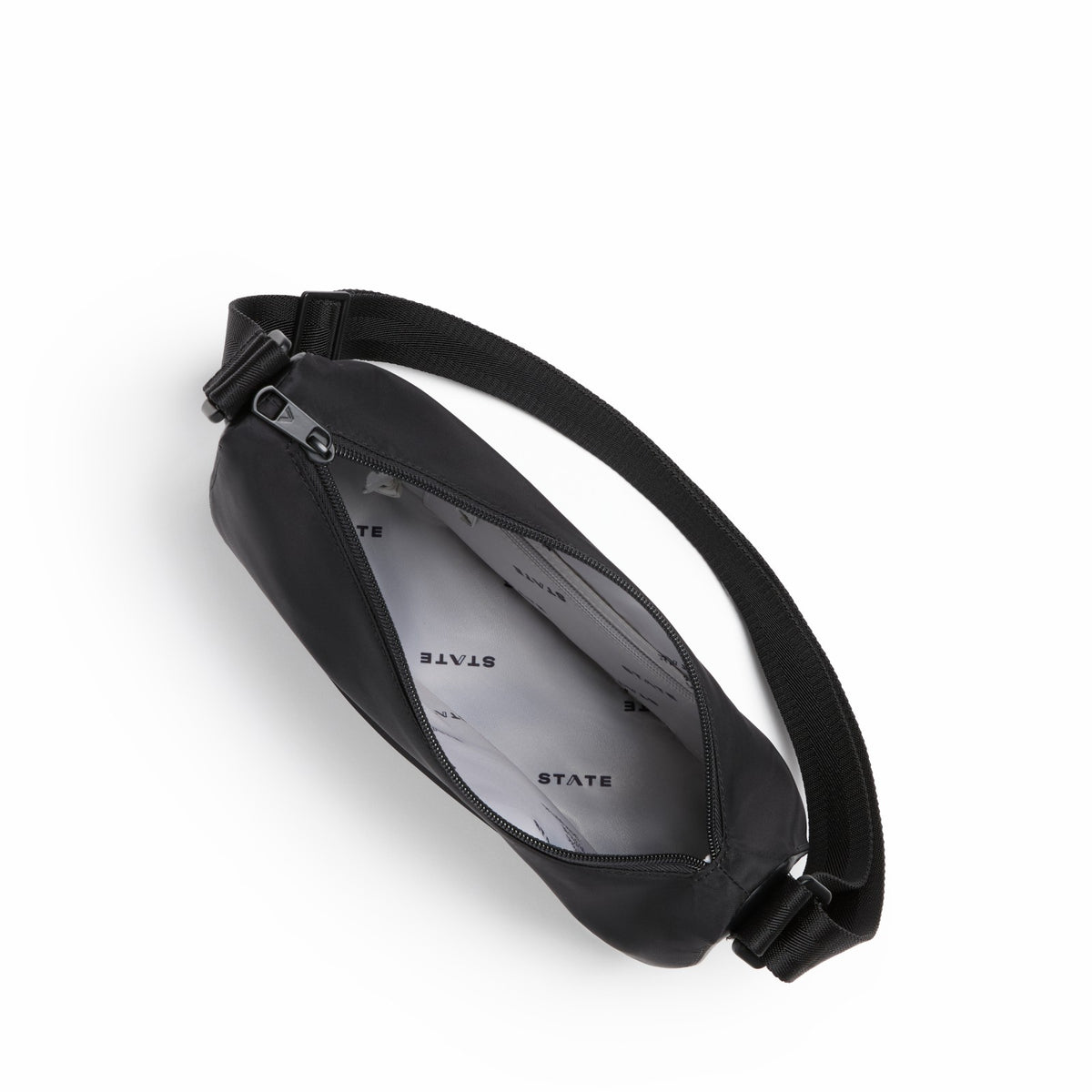 Luna Mini Crossbody Recycled Nylon Black | State Bags Value