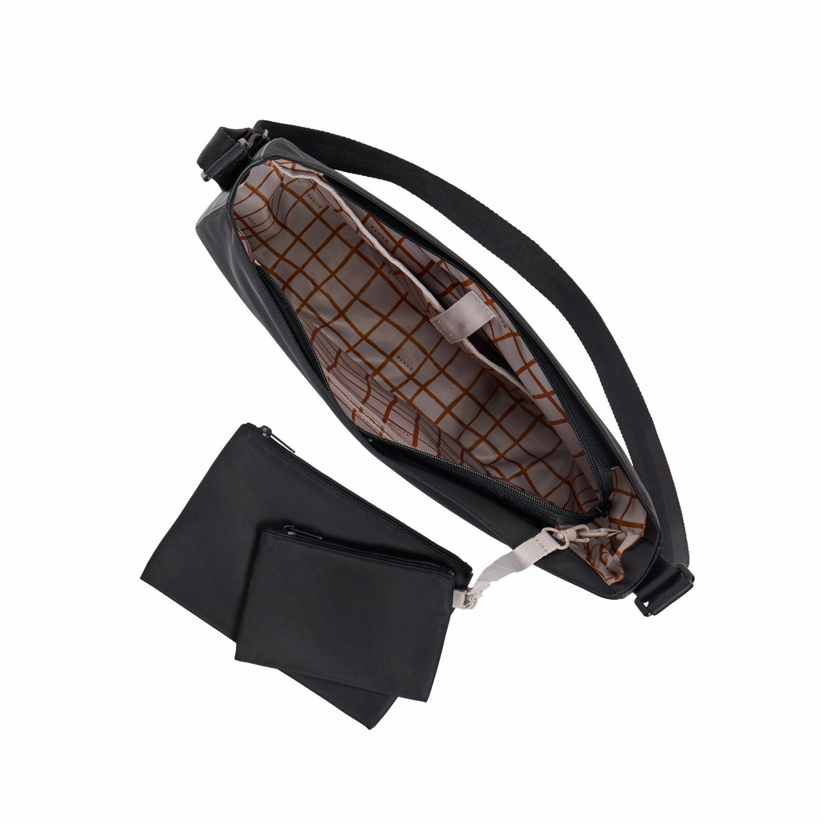 Luna Crossbody Recycled Nylon Black | State Bags Deals