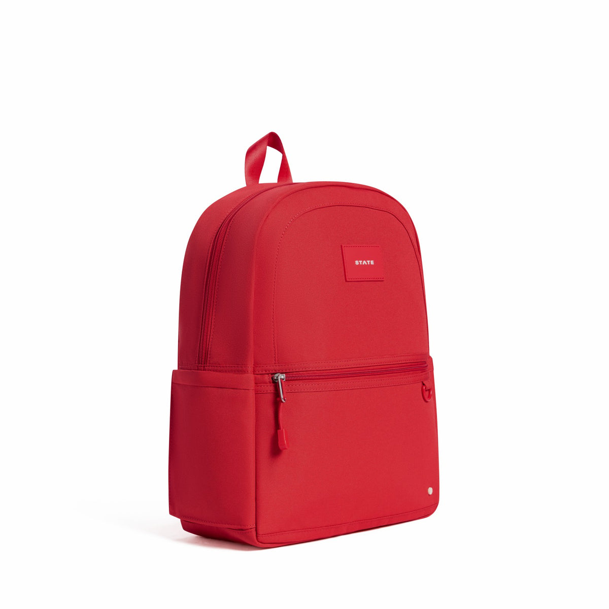 Kane Kids Backpack Recycled Polycanvas Red | State Bags Signature