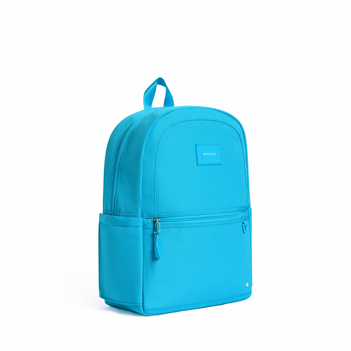 Kane Kids Travel Backpack Recycled Polyester Canvas Solids Bright Blue | State Bags Popular