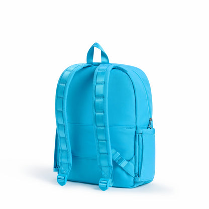 Kane Kids Travel Backpack Recycled Polyester Canvas Solids Bright Blue | State Bags Popular