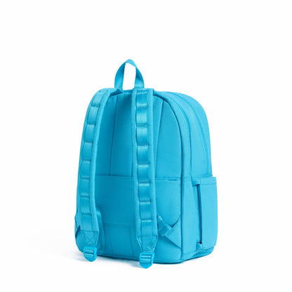 Kane Kids Double Pocket Recycled Polyester Canvas Bright Blue | State Bags Quality
