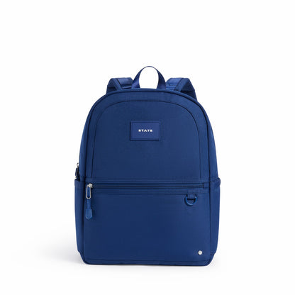 Kane Kids Travel Backpack Recycled Polyester Canvas Solids Navy | State Bags Special Offer