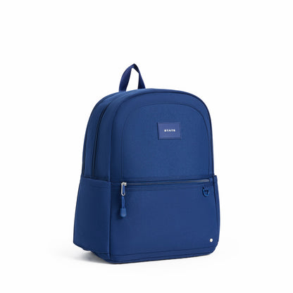 Kane Kids Double Pocket Recycled Polyester Canvas Navy | State Bags Sale