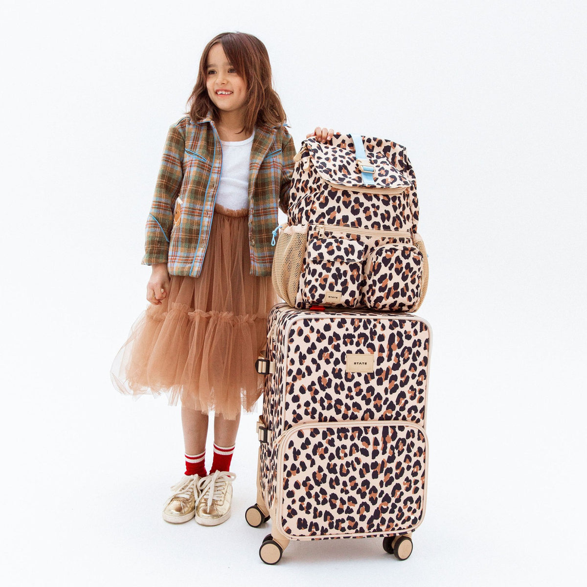 Charlie Rucksack Nylon Leopard | State Bags Top Pick