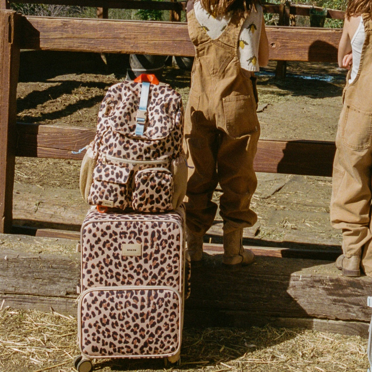 Charlie Rucksack Nylon Leopard | State Bags Top Pick