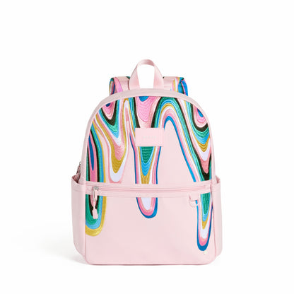 Kane Kids Backpack Polyester Canvas Paint Wave | State Bags Signature
