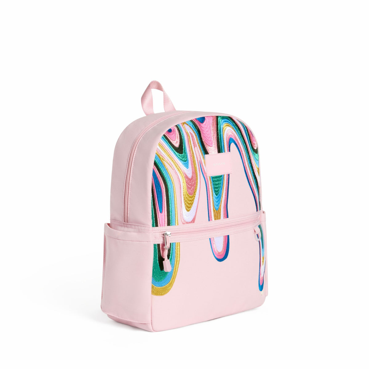 Kane Kids Backpack Polyester Canvas Paint Wave | State Bags Signature
