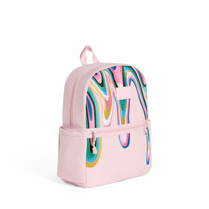 Kane Kids Backpack Polyester Canvas Paint Wave | State Bags Signature