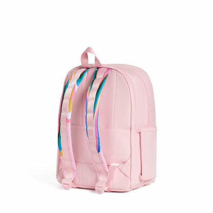Kane Kids Double Pocket Backpack Recycled Poly Canvas Paint Wave | State Bags Everyday
