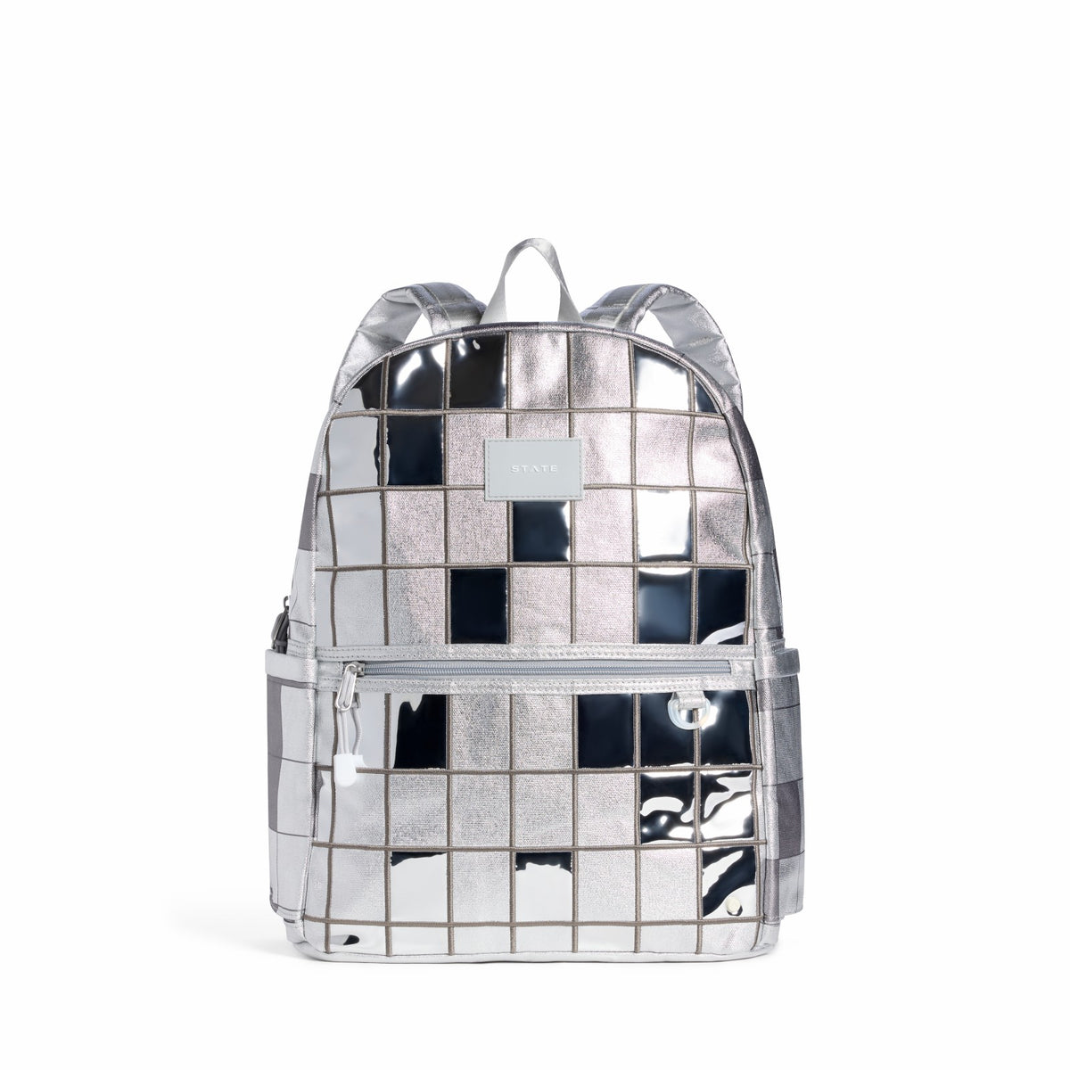 Kane Double Pocket Backpack Metallic Discoballs | State Bags Trending