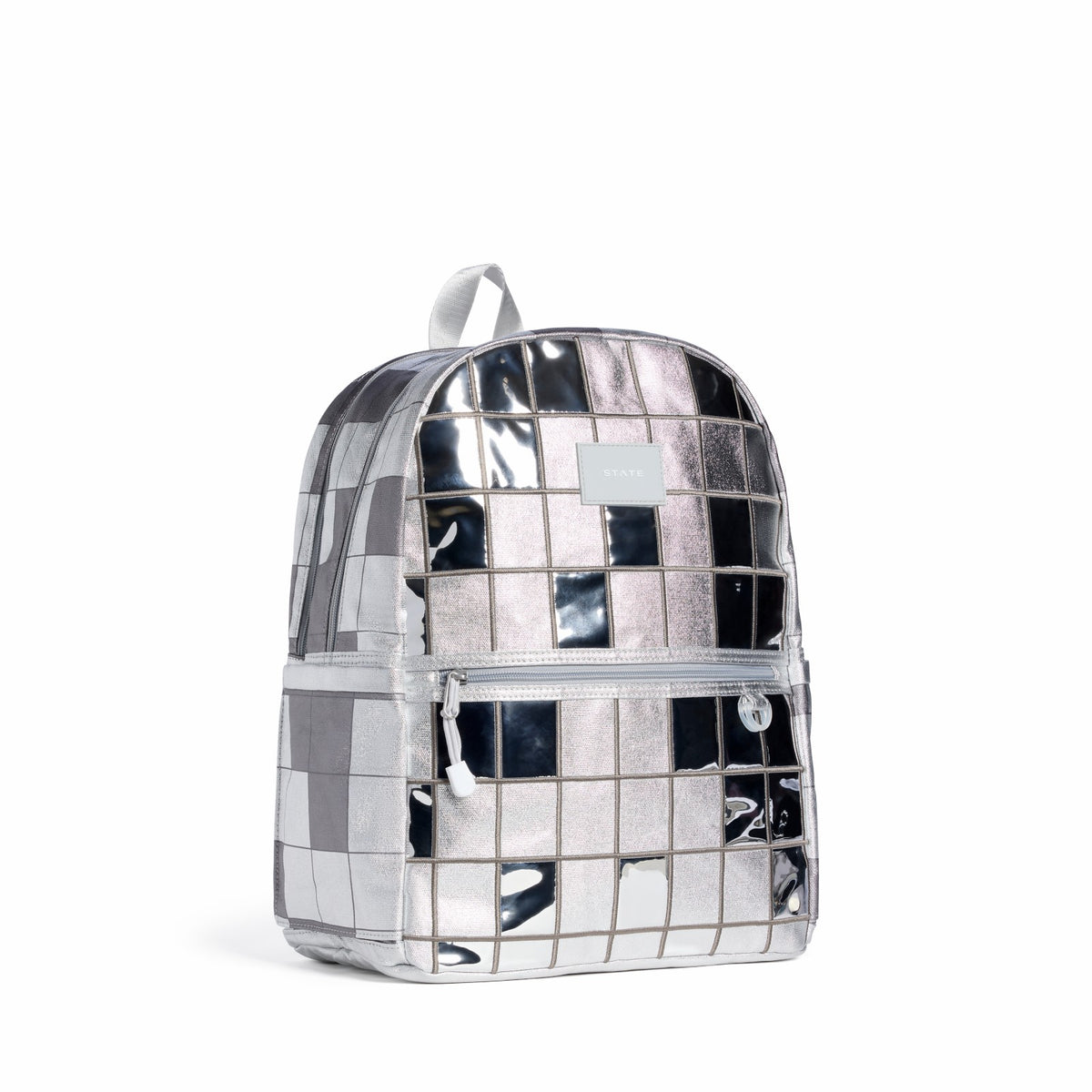 Kane Double Pocket Backpack Metallic Discoballs | State Bags Trending