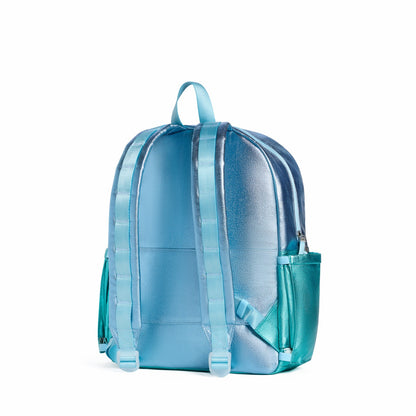 Kane Kids Travel Backpack Metallic Blue/Turquoise Colorblock | State Bags Best Seller