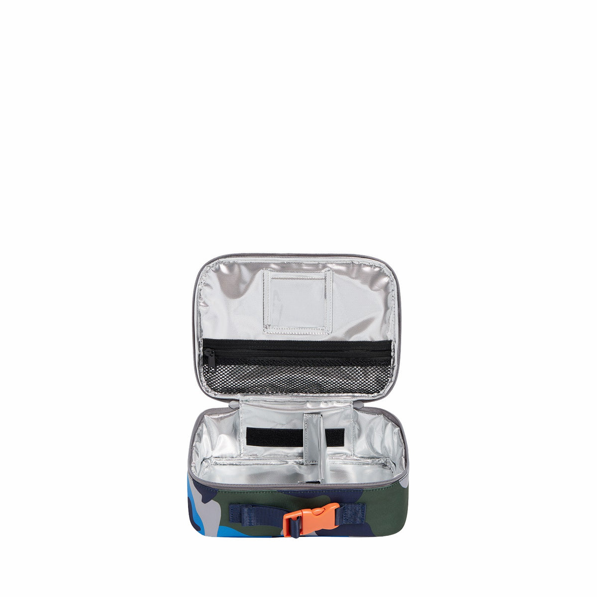 Rodgers Lunch Box Nylon Puffer Blue Chevron | State Bags Great Value