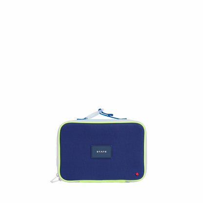 Rodgers Lunch Box Color Block Navy/Neon | State Bags Discount