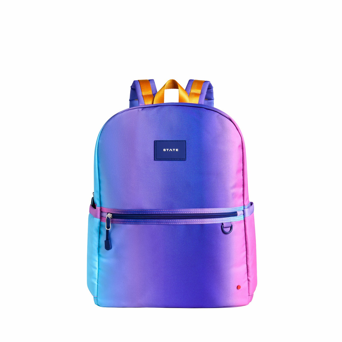 Kane Kids Large Backpack Recycled Poly Canvas Blue/Pink Gradient | State Bags Customer Favorite