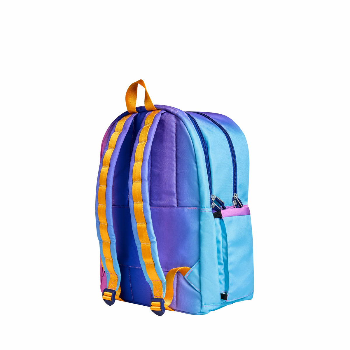 Kane Kids Large Backpack Recycled Poly Canvas Blue/Pink Gradient | State Bags Customer Favorite
