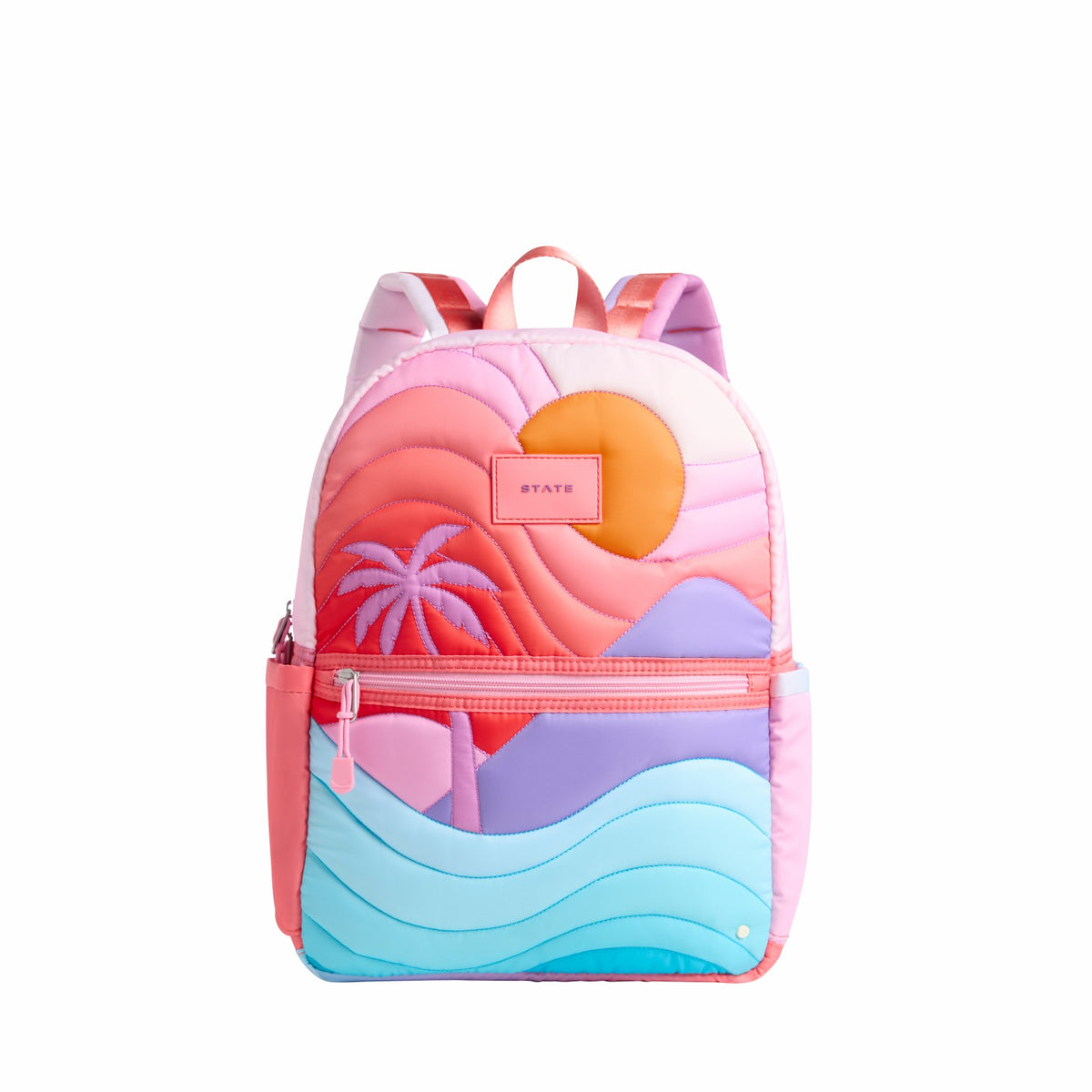 Kane Kids Backpack Nylon Puffer Sunset | State Bags Classic