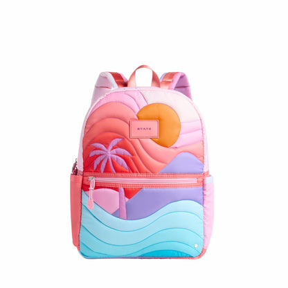 Kane Kids Backpack Nylon Puffer Sunset | State Bags Classic