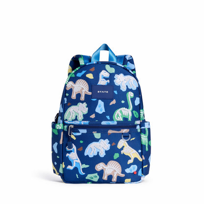 Kane Kids Mini Backpack Recycled Polycanvas Dino Fossils | State Bags New
