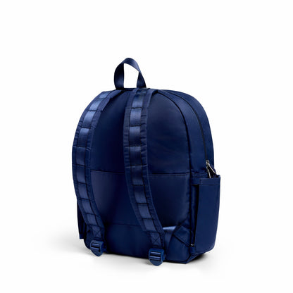 Kane Kids Backpack Nylon Puffer Blue Chevron | State Bags Great Value