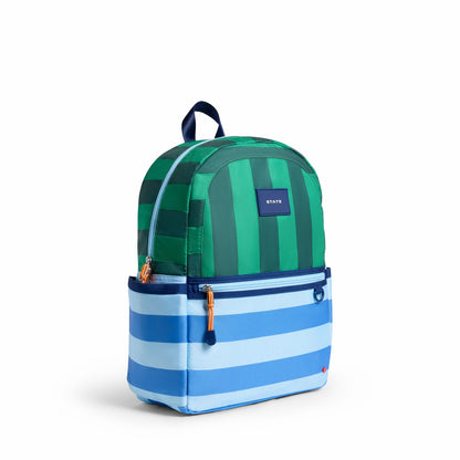Kane Kids Travel Backpack Recycled Polyester Canvas Stripe | State Bags Sale