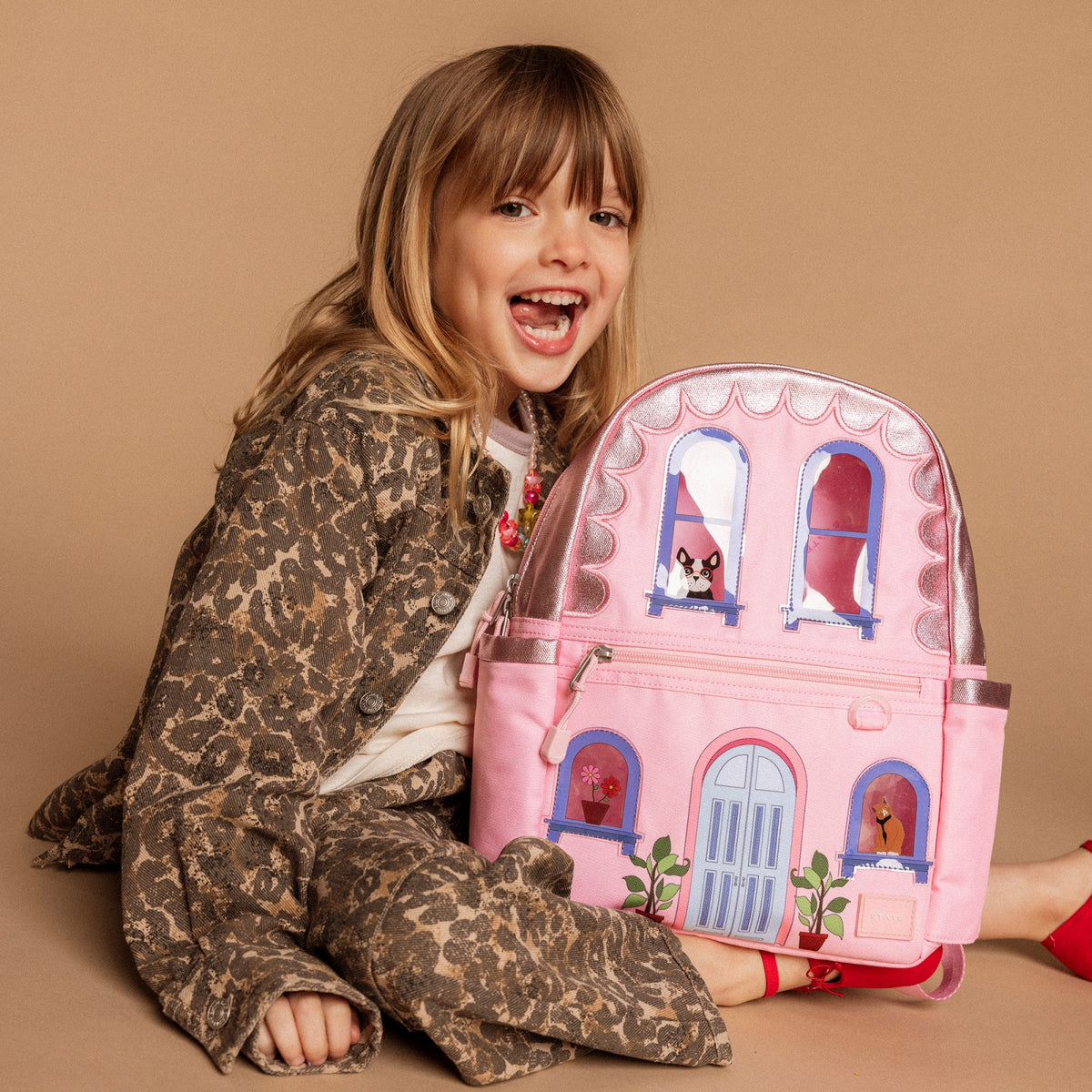 Kane Kids Travel Backpack Recycled Poly Canvas House | State Bags Best Seller