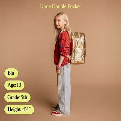 Kane Kids Double Pocket Nylon Puffer Sunset | State Bags Classic