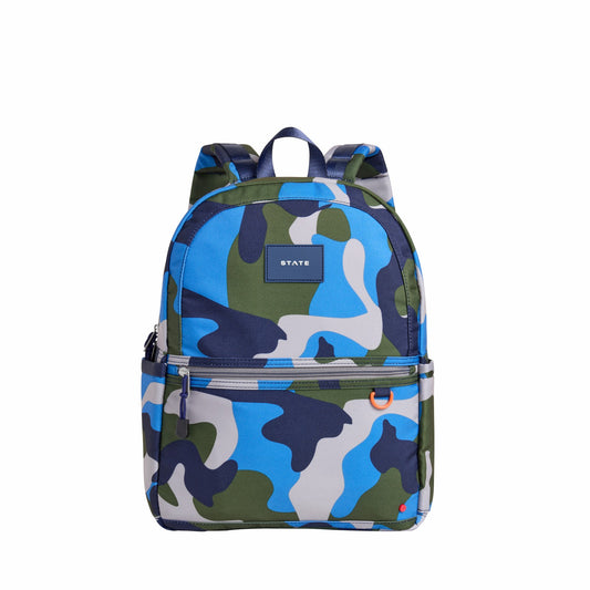 Kane Kids Double Pocket Backpack Printed Canvas Camo | State Bags Best Seller