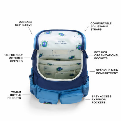Charlie Rucksack Recycled Polyester Canvas | State Bags Featured