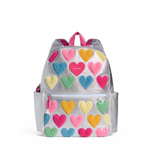 Kane Kids Metallic Happy Fuzzy Hearts | State Bags Discount