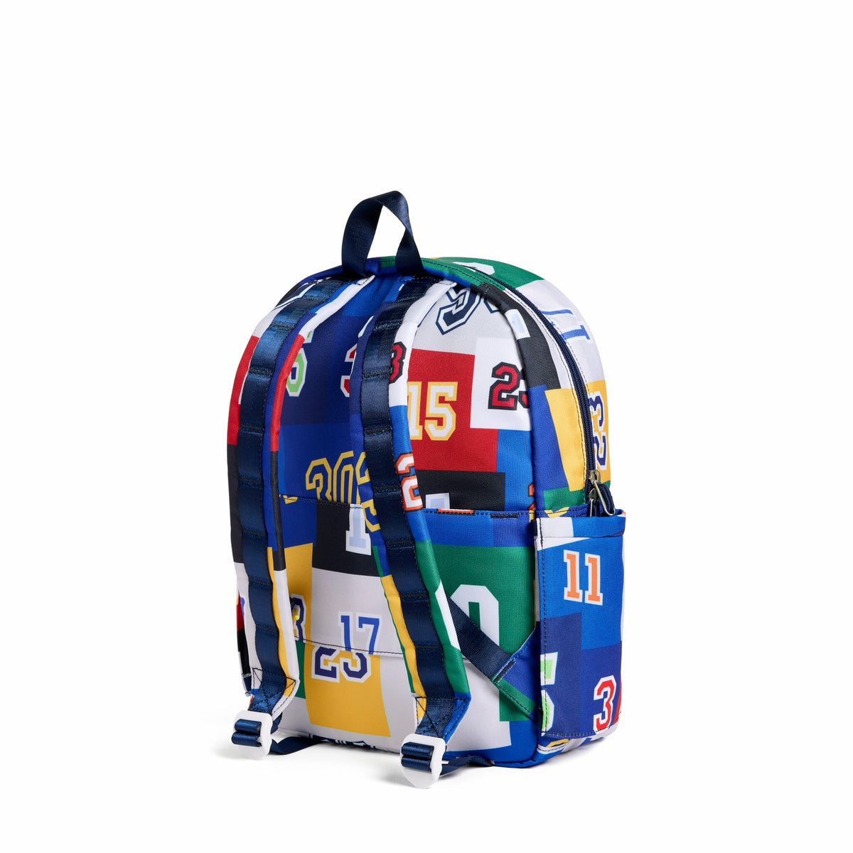 Kane Kids Travel Backpack Polyester Canvas Varsity Numbers | State Bags New