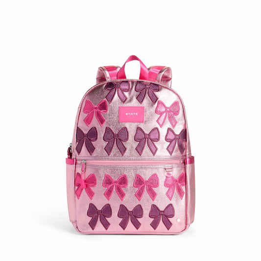 Kane Kids Backpack Metallic Patchwork Bows | State Bags Sale