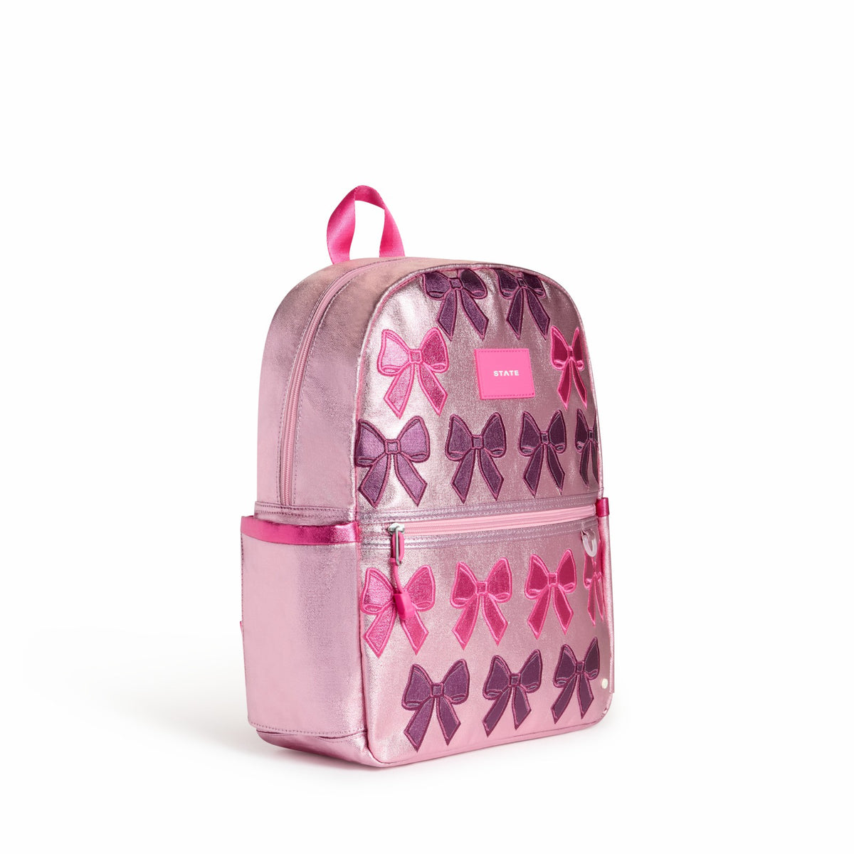 Kane Kids Backpack Metallic Patchwork Bows | State Bags Sale