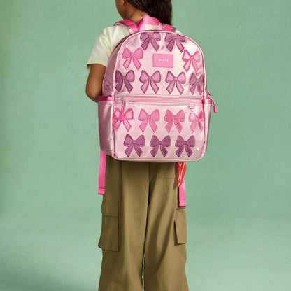 Kane Kids Backpack Metallic Patchwork Bows | State Bags Sale